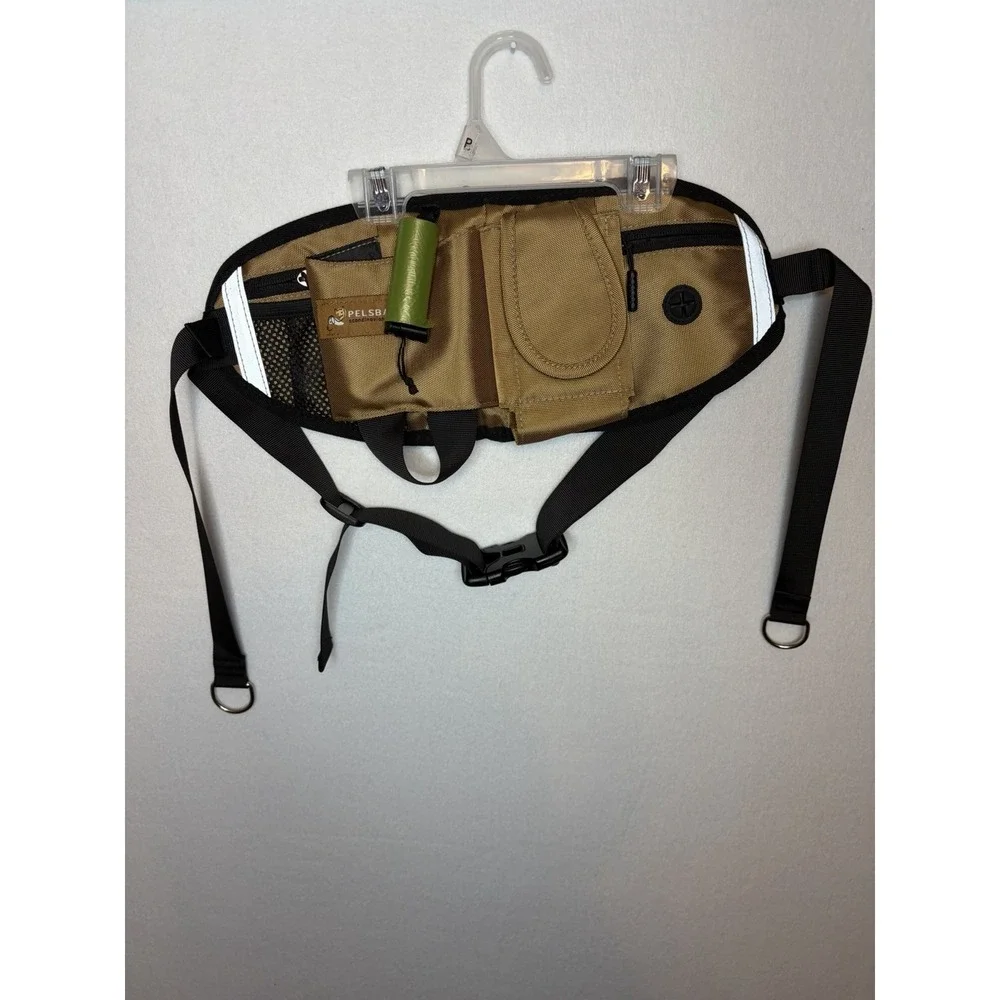 Dog Treat Training Pouch Bag/PELSBARN Pocket Waist Belt Fanny Pack Walking